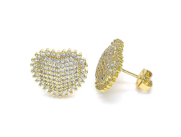 14K GOLD STUD EARRINGS