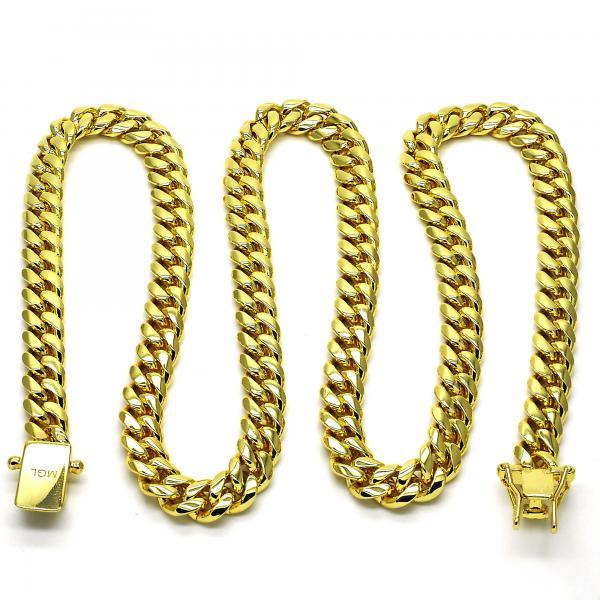 14K GOLD CUBAN LINK CHAIN 8MM