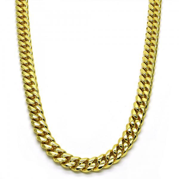 14K GOLD CUBAN LINK CHAIN 8MM